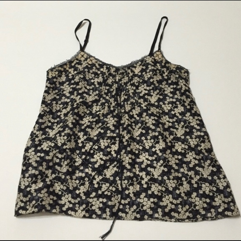 Rebecca Taylor Floral Silk Cami